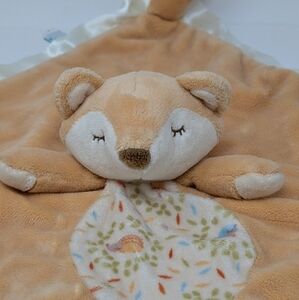 Fox Lovey Douglas Baby Security Blanket Plush Tail Hedgehog Woodland
